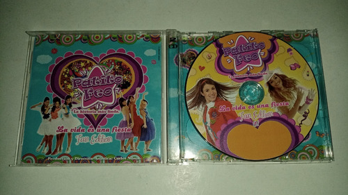 Patito Feo - La Vida Es Una Fiesta Fan Edition Cd + Dvd 2008 (Usado)