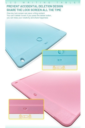Lousa Digital Infantil Lcd Colorida 12 Polegadas Cor Azul