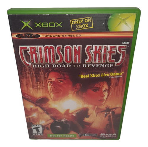 Crimson Skies High Road To Revenge Xbox Videojuego 