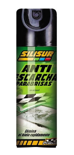 Imagen 2 de 5 de Anti Escarcha En Aerosol Silisur 160grs Pack 16un