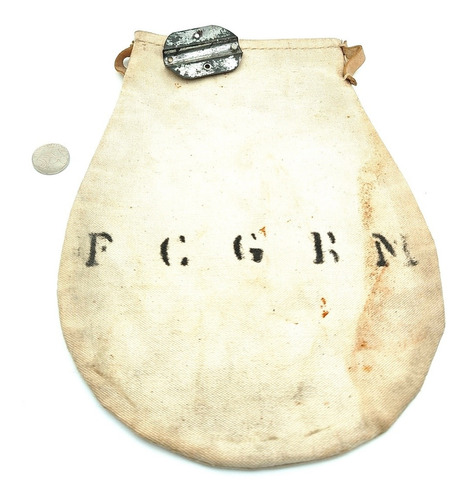 Bolsa De Valores Antigua De Tela Ferrocarril Fcgbm Mitre