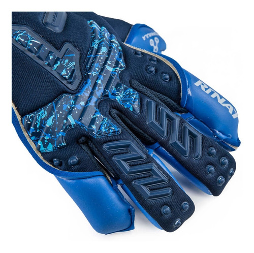 Imagen 2 de 7 de Guante De Portero Rinat Aries Pro Azul