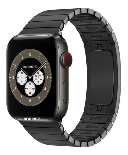 Apple Watch Series 6 Titanium 44mm Space Gray Link Bracelet