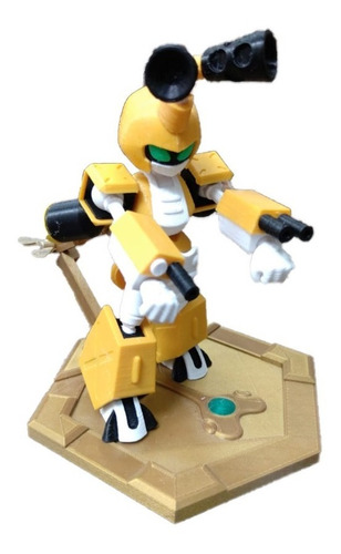 Medabots Metabee Y Base Kabuto Articulado Pixelados_