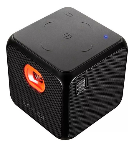 Proyector Smart Qube Led Pico Noblex Pprnx1a Color Negro