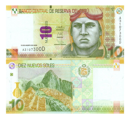 Perú - 10 Nuevos Soles - Año 2009
