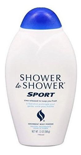 Ducha Para Duchar Body Powder Sport 8 Oz (paquete De 6)