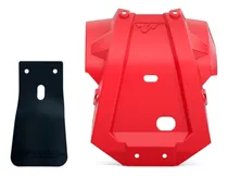 Comprar Cubre Carter Y Cubre Bieleta Honda Tornado Xr250 Rojo Wirtz