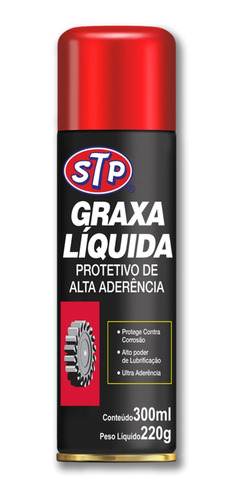 Graxa Spray Protetivo De Alta Aderência Stp 300ml 1 Unidade