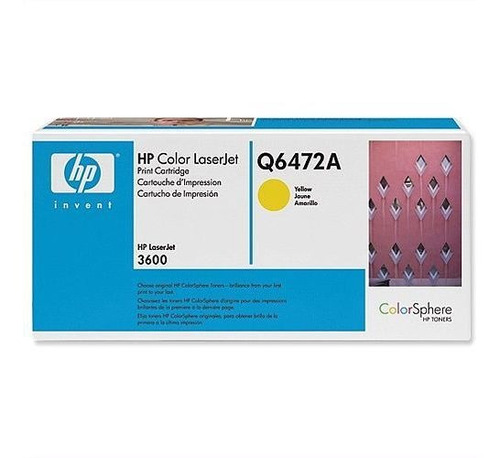 Toner Hp 502a Yellow Q6472a Original