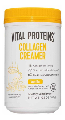 Collagen Creamer - Vital Proteins (300 Gr)