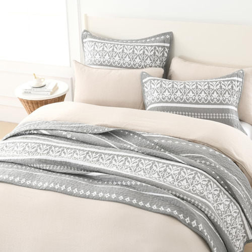 Juego De Colcha Cinefoso Boho, Colcha King Size 100%