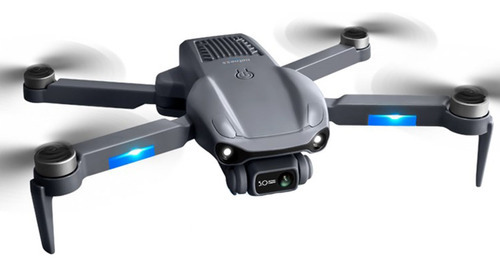 Drone con doble cámara, 4K, Full HD, control remoto Wifi, 5 GHz, GPS, color negro