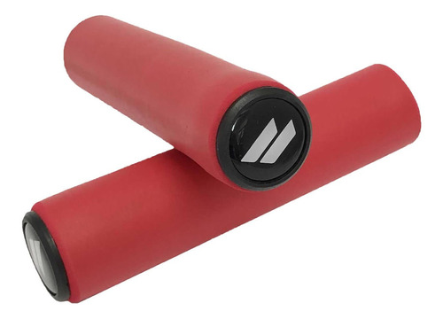 Manopla Espuma Silicone Bicicleta Mtb Elleven - Bike Cor Vermelho