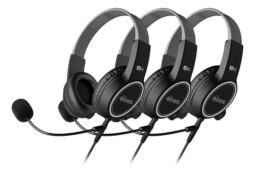 Auriculares Mee Audio, 3.5mm/negro/con Microfono