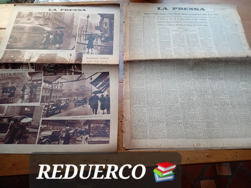 La Prensa Año 1939 C/ Sección Fotos 27/7 Lino Palacio
