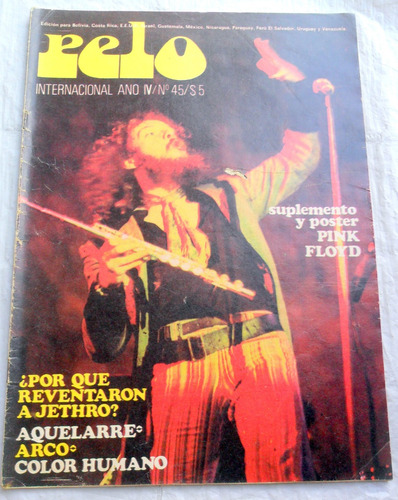 Pelo 45 Sin Poster (1974) Jethro The Who Color Humano Psiglo