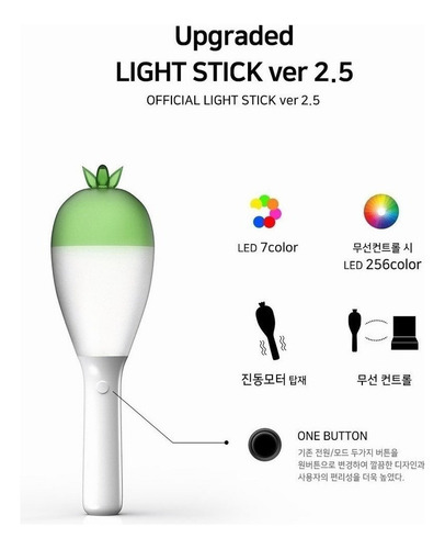 Mamamoo Lightstick Moo Moo - Lámpara De Zanahoria Para Fans