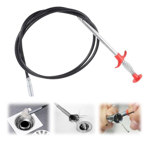 Pipe Grabber, Herramienta De Recogida De Garra Flexible Con
