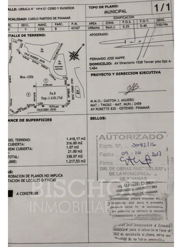 Lote En Carilo Barrio Zorzal Con Proyecto Y Planos Aprobados