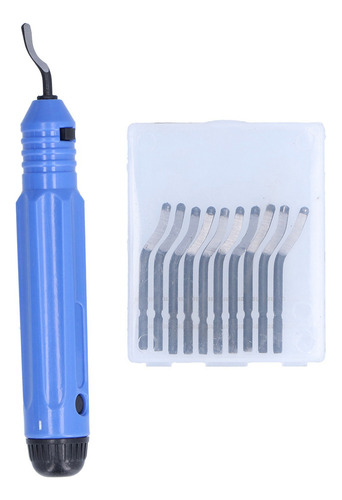 . Aparar Rebarbas Do Raspador E Remover Lâminas De