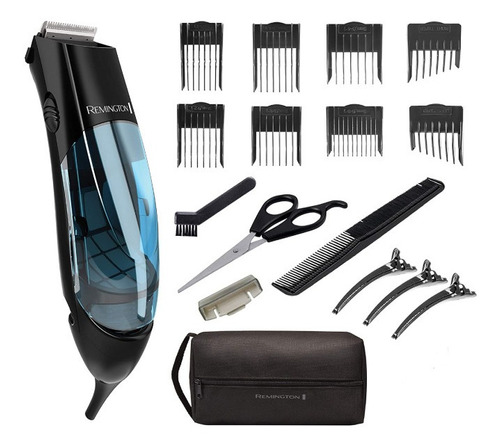 Kit De Corte De Pelo Remington Hkvac2000a (18 Piezas)