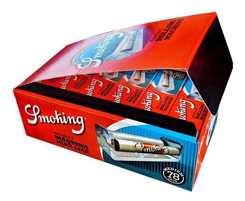 Enrolador de cigarros para fumar de 78 mm. Máquina de laminação 12 cores, caixa de 78 mm