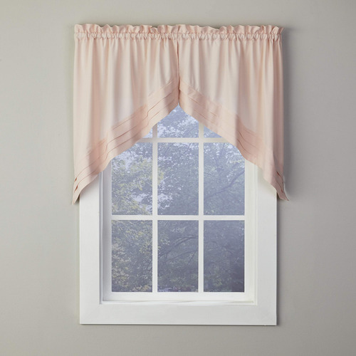 Par De Cortinas Holden 57x76 Cm Rosas 2 Unidades