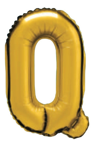 Balão Metalizado Números Letras 70 Cm Dourado Prata Rose Cor Q dourado