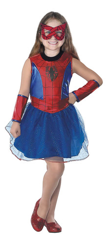 Disfraz De Spidergirl Marca Carnavalito 