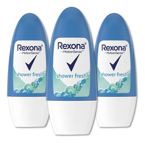Paquete De 3, 1.70 Desodorante Rexona - g  Fragancia limpio
