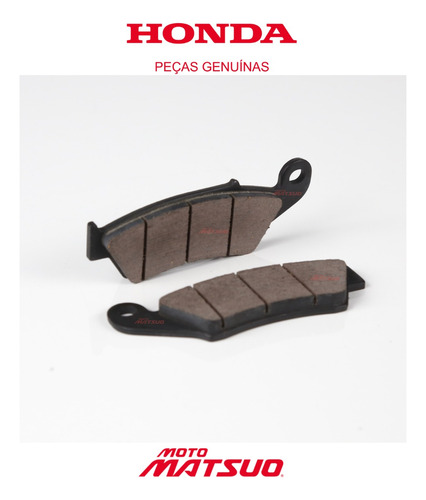 Pastilha Freio Dianteira Nxr Bros 150/ Bros 160 2015 A 2017
