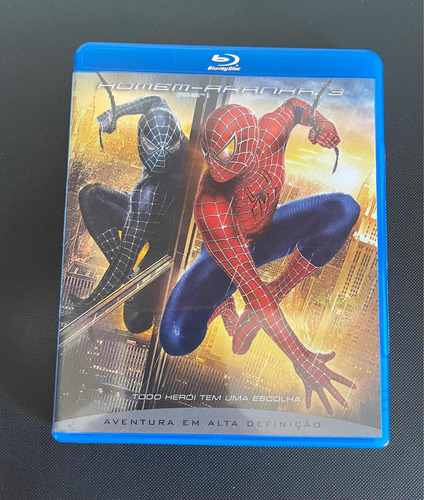 Imagem 1 de 7 de Blu Ray - Homem Aranha 3 - Raro - Lombada Azul