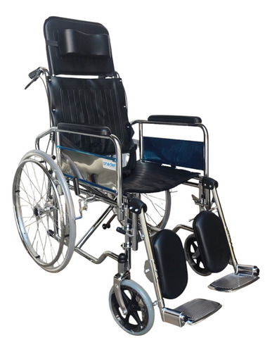 Silla De Ruedas Neurológica Reclinable Tipo Camilla Plegable