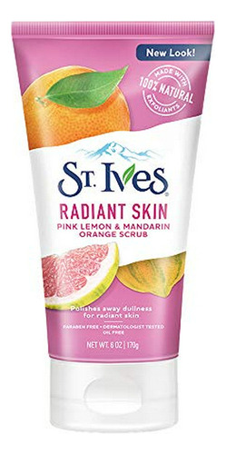 Exfoliante Facial De Piel Radiante St. Ives, Limón Rosado Y 