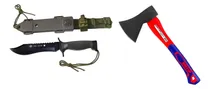 Comprar Combo Camping: Cuchillo Táctico + Hacha De Mano, Caza-pesca!