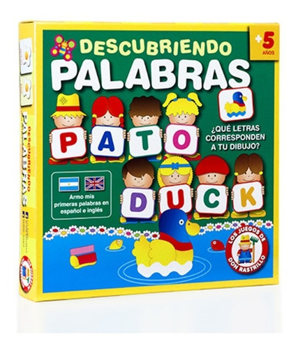 Juego De Mesa Descubriendo Palabras. Ruibal Original. Mpuy