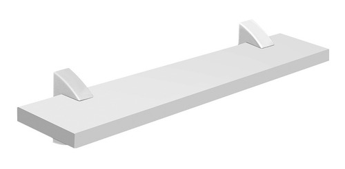Repisa Recta Blanca Hogar 40cm Prat K 08850.001 2 Pzas Color Blanco