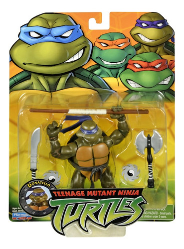 Tortugas Ninja Figura Articulada + Accesor. Donatello 81030d