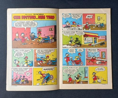 Gibi Antigo Zé Carioca N 1103. Hq Zé Carioca Ano 72. Gibis Disney (Usado)