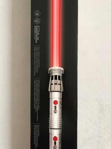 Darth Maul Force Fx Lightsaber #10 Star Wars Black Series (Usado)