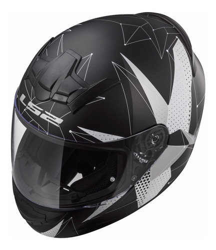 Imagen 3 de 8 de Casco Moto Integral Ls2 352 Rookie Recruit Full Devotobikes
