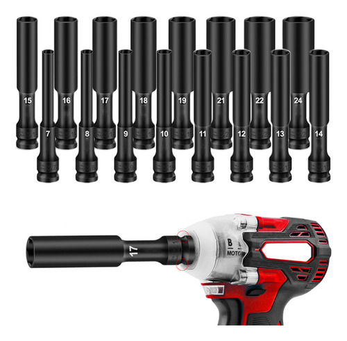 Soquete Hexagonal Para Chave Elétrica Air Tool Spanner Conve