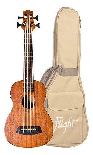 Flight, Ukelele Bajo Electroacustico De 4 Cuerdas (dubs)