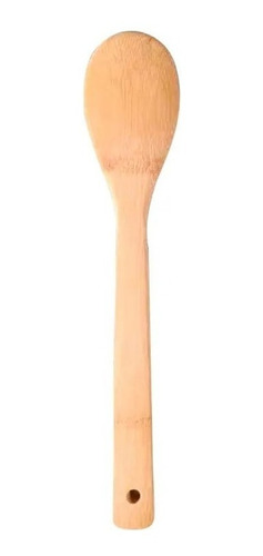 Imagen 3 de 5 de Set Utensilios De Cocina Madera Bambú 4 Piezas Tigre