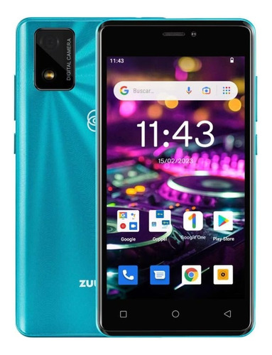 Celular Zuum Desbloqueado Magno C2 16 Gb Verde+