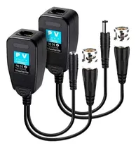 Comprar Video Balun Rj45 Par Cámaras Dvr Hd Cvi Tvi Ahd 8mp