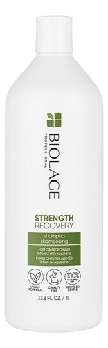 Shampoo Biolage Strength Recovery Limpa Suavemente O Vegano
