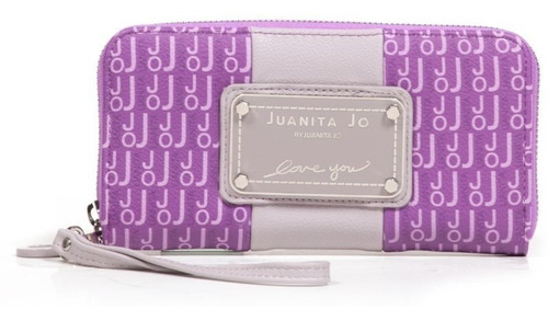 Imagen 1 de 7 de Billetera Mujer Juanita Jo Hand Pocket 30100 Monogram Jj