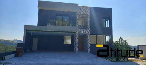 Imagem 1 de 15 de Casa Nova A Venda - 3 Suítes - 4 Vagas - Cond. Fechado - Stna De Parnaíba - 5009